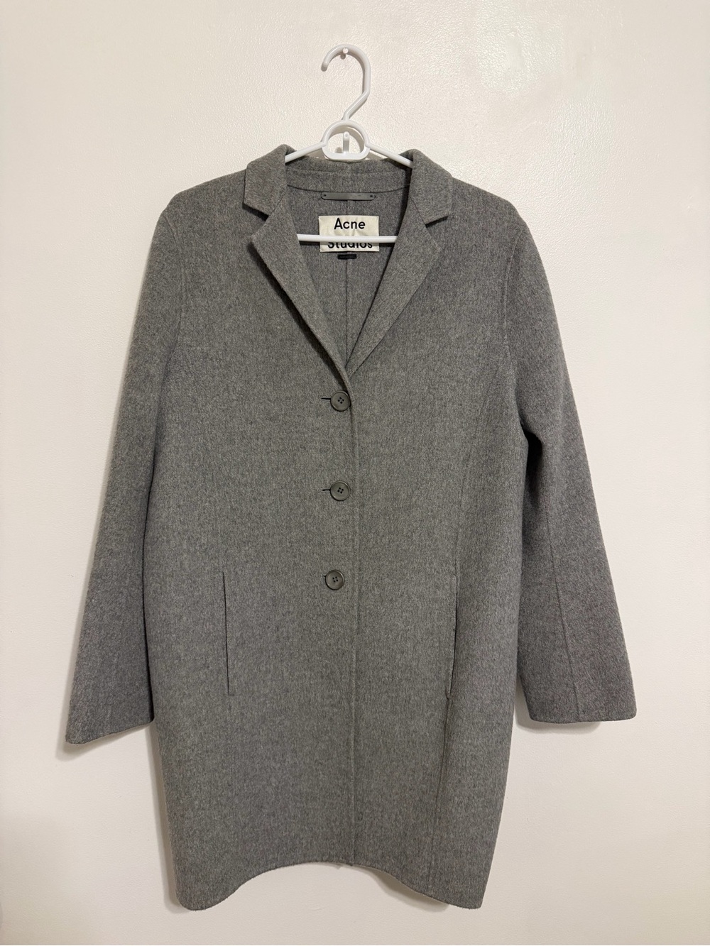 Acne Studios Elsa Double Cashmere Coat